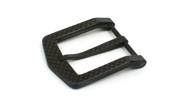 Image of Carbon Fiber 4.0 Buckle. Black carbon fiber 