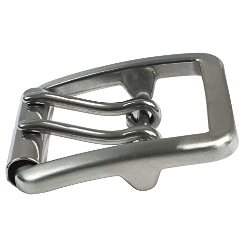 Stainless Steel Double Pin Roller Buckle by Nickel Smart® | safe for people with nickel allergy