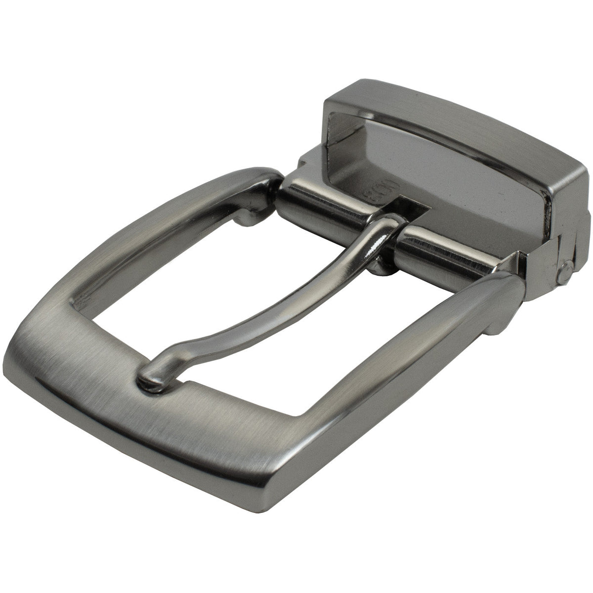 1 5/8 (40 mm) Nickel Free Square Rectangular Clamp Belt Buckle