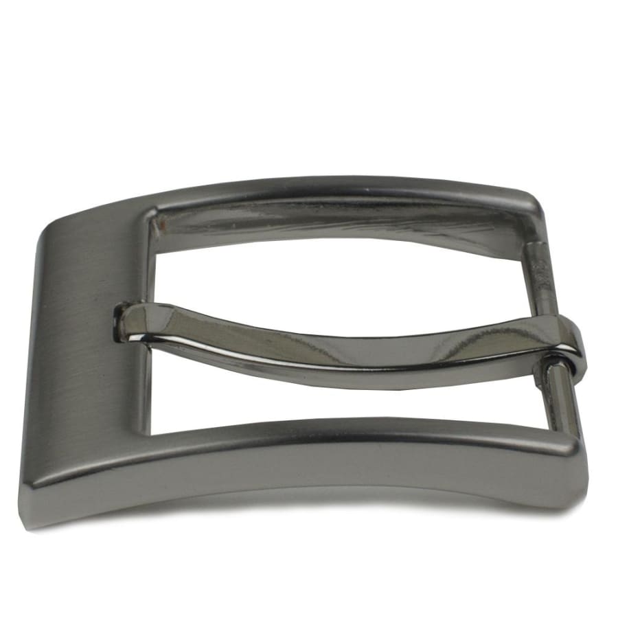 Square Wide Pin Buckle. Hypoallergenic buckle with unique wide pin, ideal for size 6 strap holes