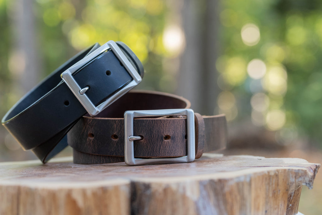 Center Bar Work Buckle + Belt Collection