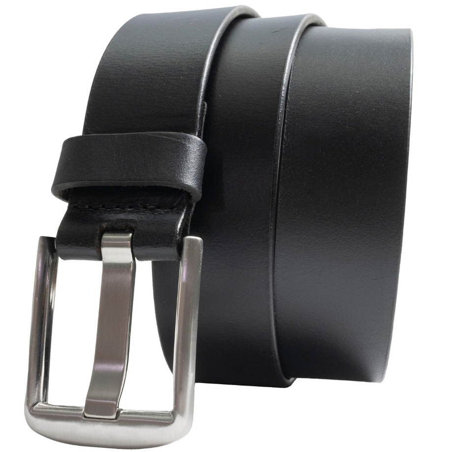 Narrow Long Belt_Black Black | anytee