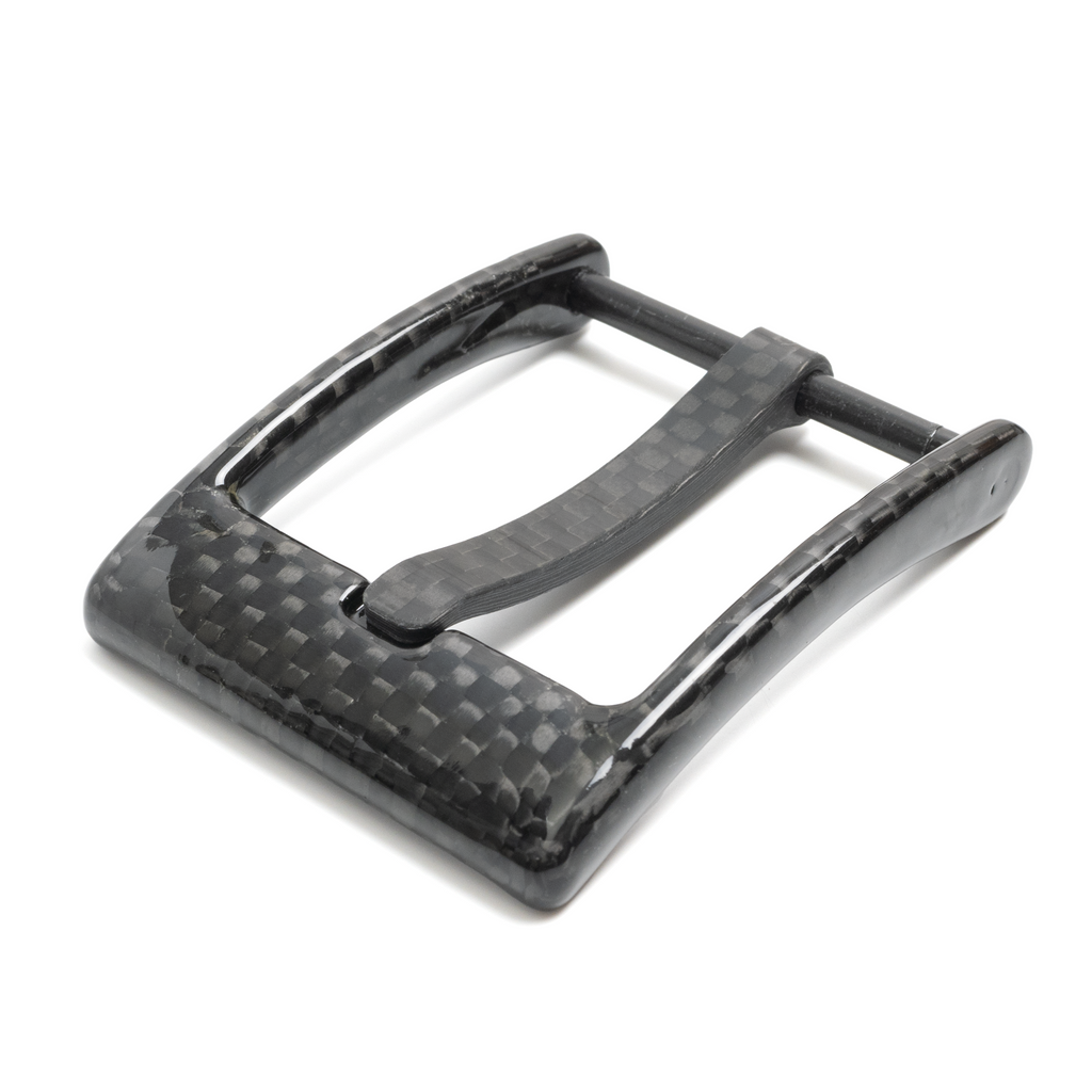 Carbon Fiber Square Wide Pin Buckle (1.38") by Nickel Smart®
