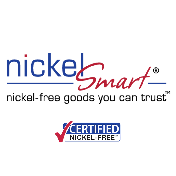 Nickel Smart infographic - nickel free goods you can trust. Certified Nickel Free