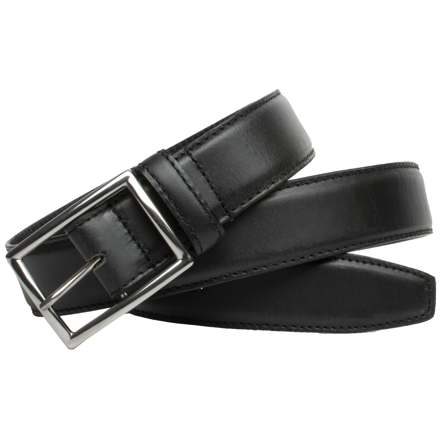 The Entrepreneur Titanium Belt II (Black) by Nickel Smart 34 inch / Black / Titanium/Leather The Entrepreneur Titanium Belt II (Black) by Nickel Smart 34 inch / Black / Titanium/Leather