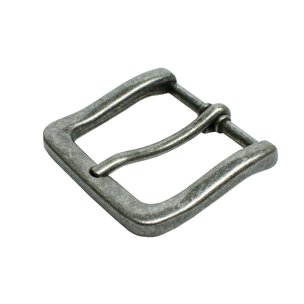 Explorer Buckle by Nickel Zero. Hypoallergenic zinc alloy belt buckle fits 1¼ or 1⅜ inch belt straps