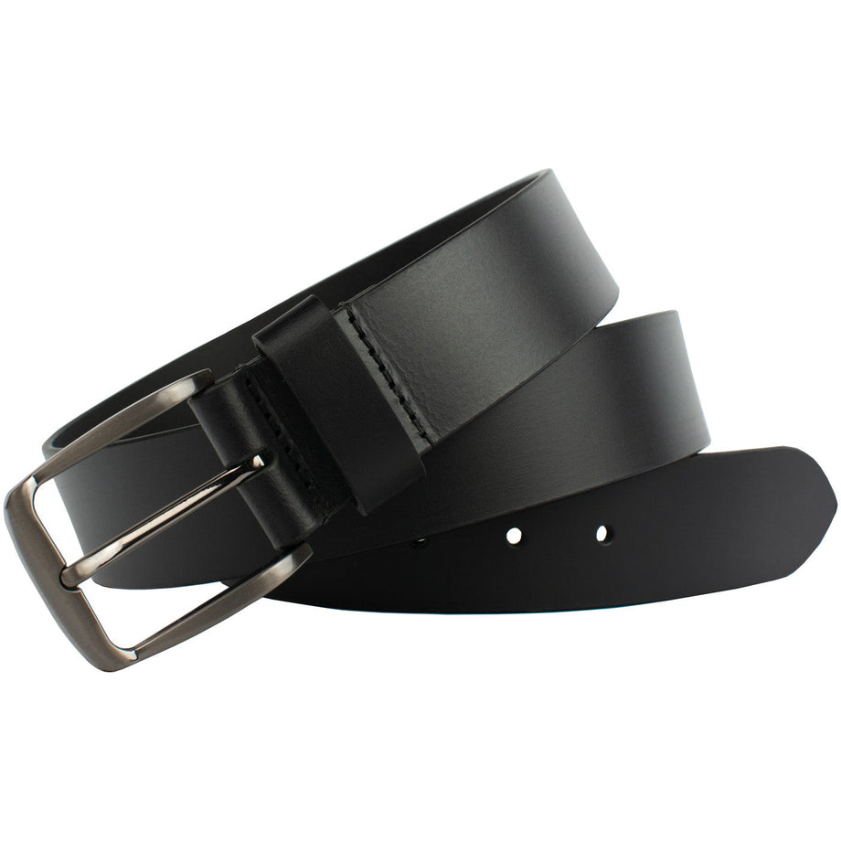 Millennial Belt | Full Grain Leather Black Belt | Hypoallergenic