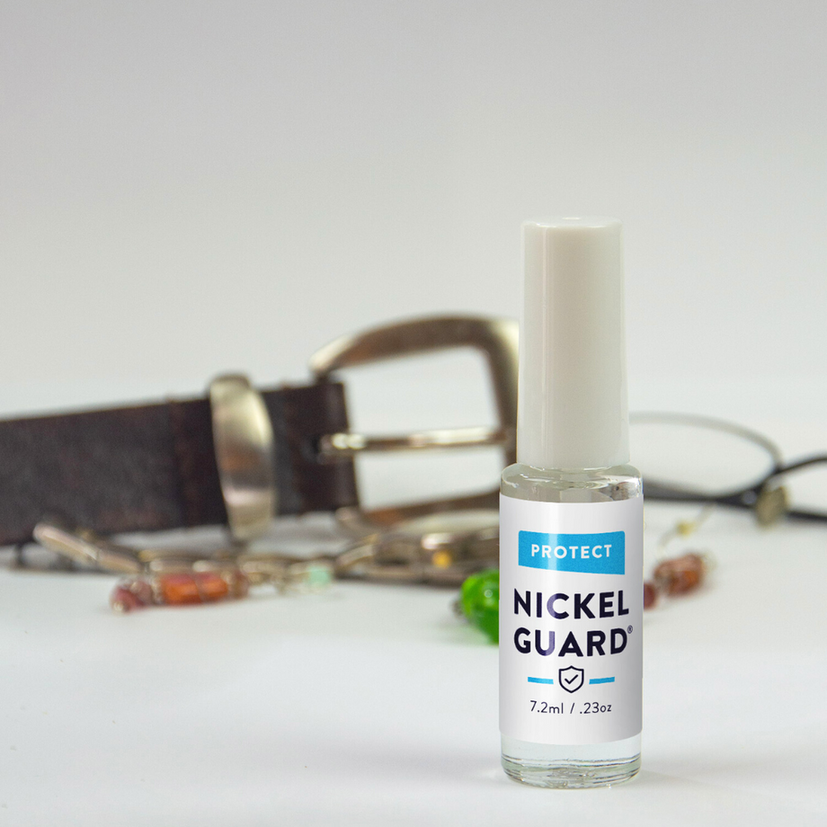 Nickel Guard® 2Pk Clear Protective Coating Stop Rashes Caused By Jewelry