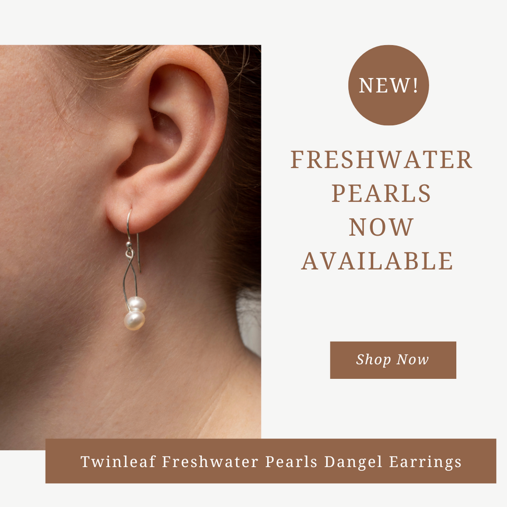 New! Freshwater Pearls Now Available. Shop Now. Twinleaf Freshwater Pearls Dangle Earrings.