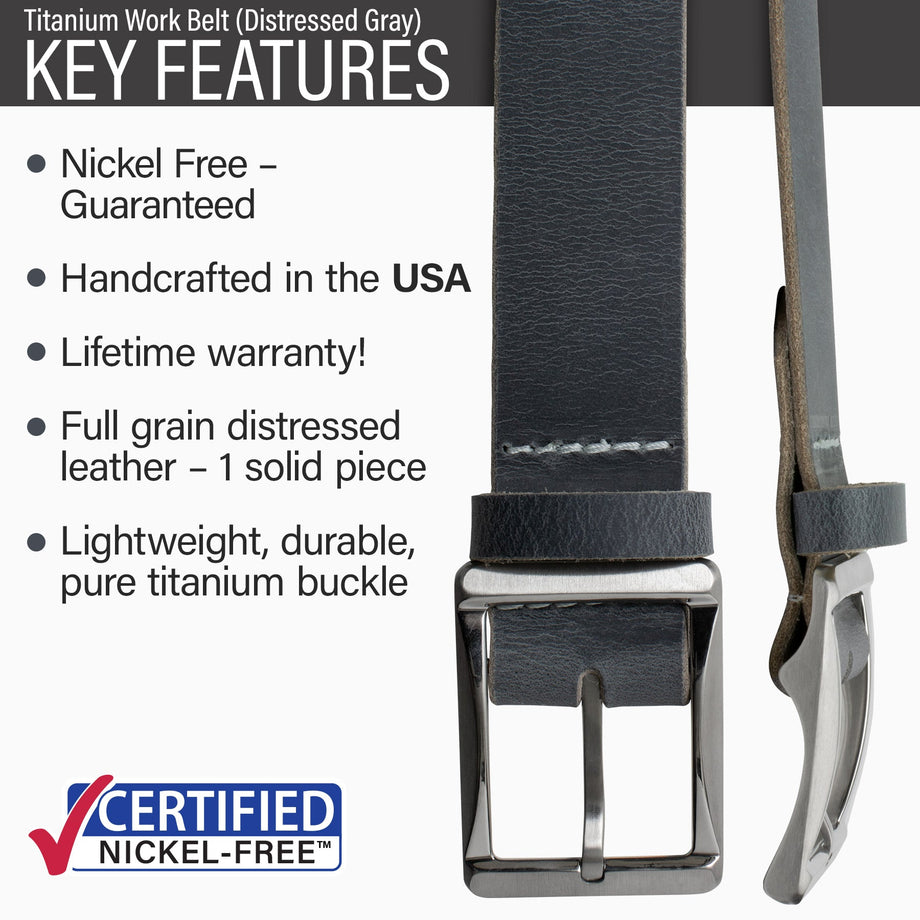 小物 Life LEATHER CHAIN BELT shade gray Buy Women's 25mm Genuine Leather Belt for USD 50.00 | Silver