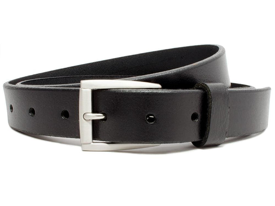 Ashe Belt | Women’s Dress Belt | Genuine Black Leather | Nickel-Free