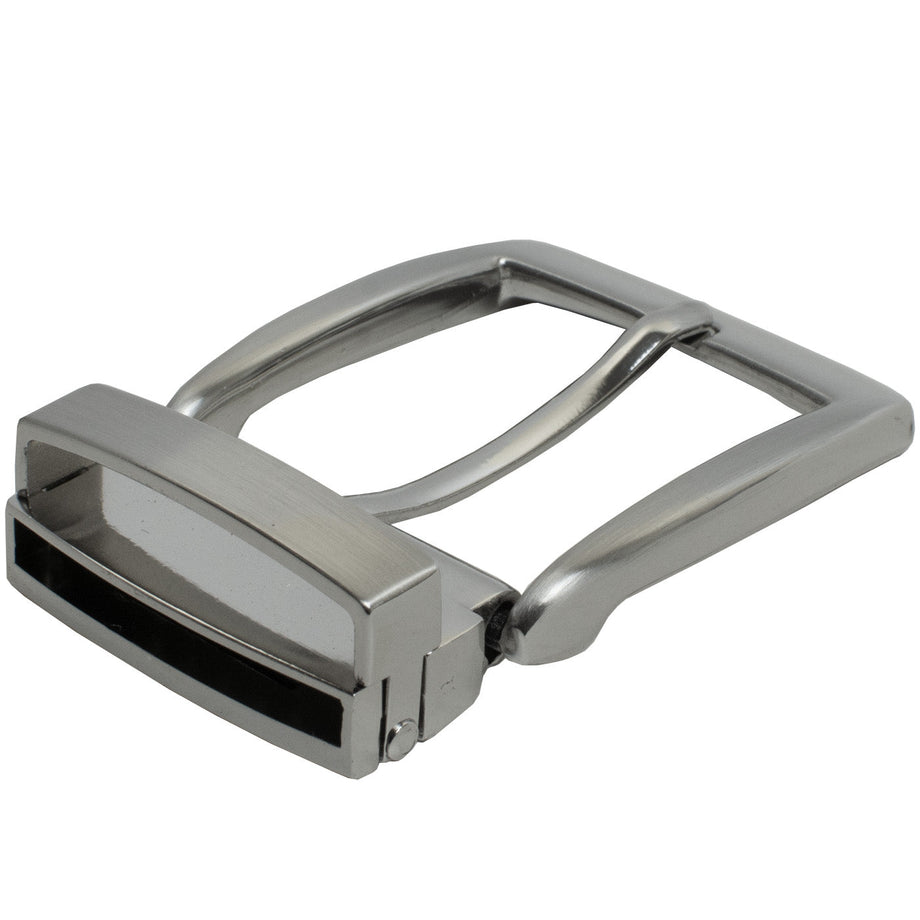 Reversible Belt Buckle Replacement - Single Rectangular Pin Belt