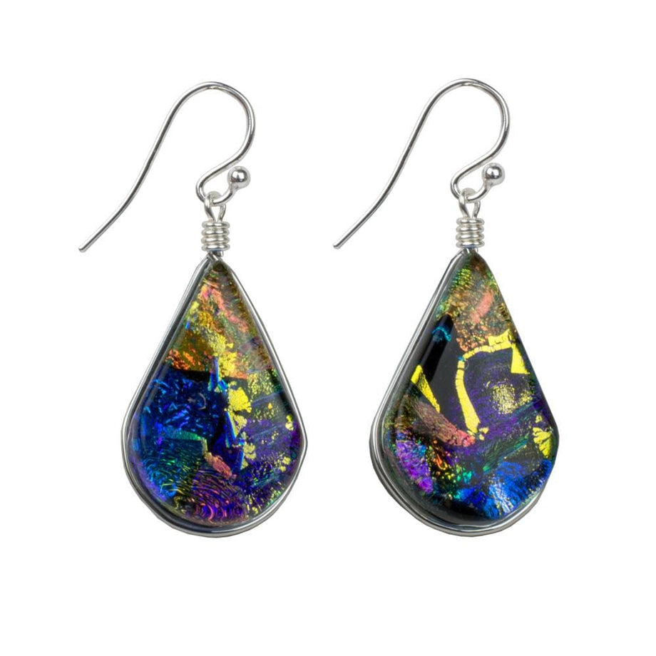 Rainbow Falls Drop Earrings - Kaleidoscope by Nickel Smart®